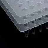 CE, ISO Marked, Square Hole, Round Hole U-Shape, Bottom V-Shape Bottom for 96 Deep Well Plate Microplate with 2.2ml, 1ml, Clear Color, with Comb