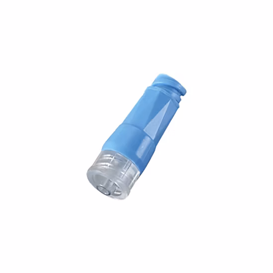 Hochwertiges, transparentes, gerades, steriles, allgemeines medizinisches Y-Nadelfreies Ventil. Nadelloser Anschluss