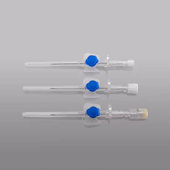 Medizinisches Verbrauchsmaterial, IV-Kanülenkatheter, intravenöser Katheter mit Injektionsanschluss, 18 g/20 g/22 g/24 g